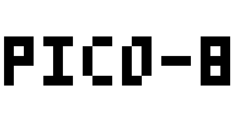 PIC-8 font example